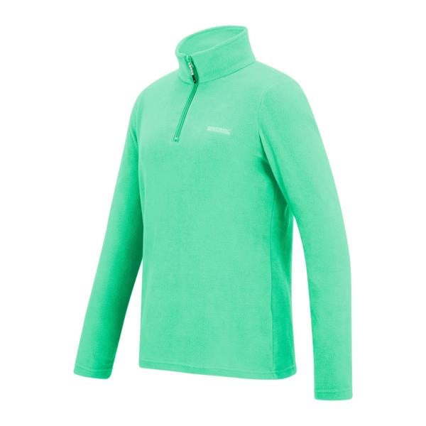 Regatta Great Outdoors Womens/Ladies Sweetheart 1/4 Zip Fleece Top - Ice Green - 