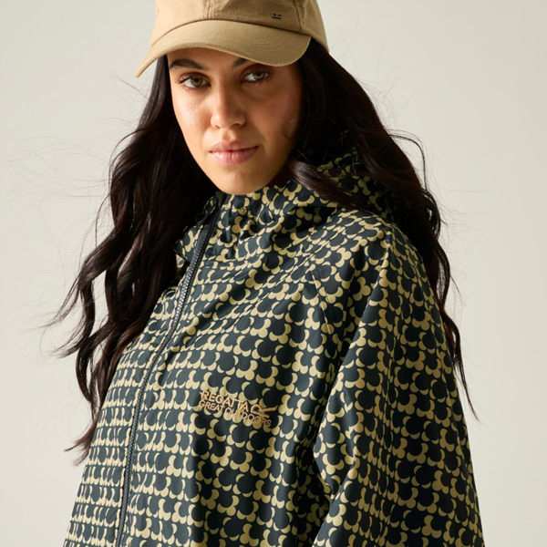 Regatta Womens Orla Kiely Eclipse Robe - Navy