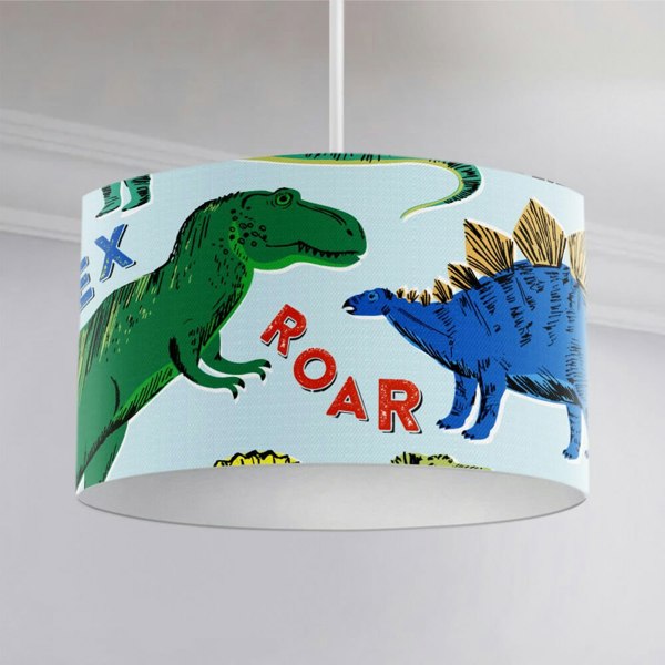 Dino-Snore Ceiling Lampshade Lampshade - Happy Linen Company