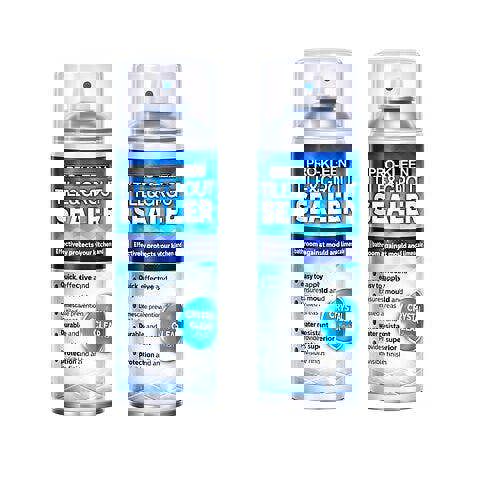 ProKleen Pro-Kleen Tile & Grout Sealer 400ml x2- Waterproof Protection Against Mould, Mildew & Limescale - Seals & Protects