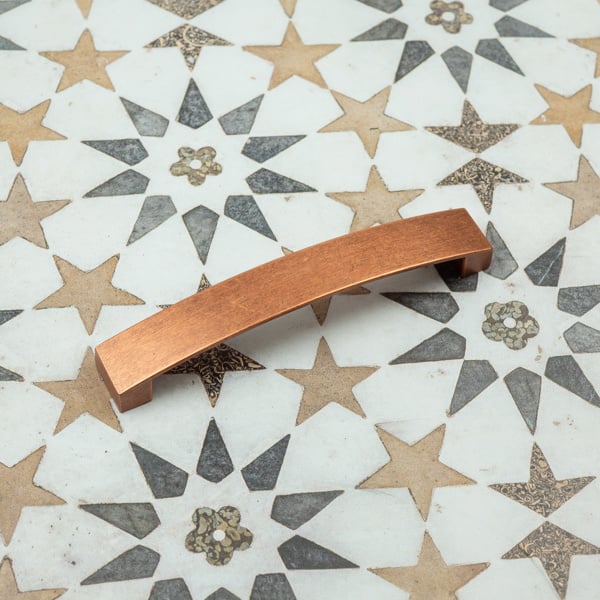 Handle & Home Antique Copper Bow Handles