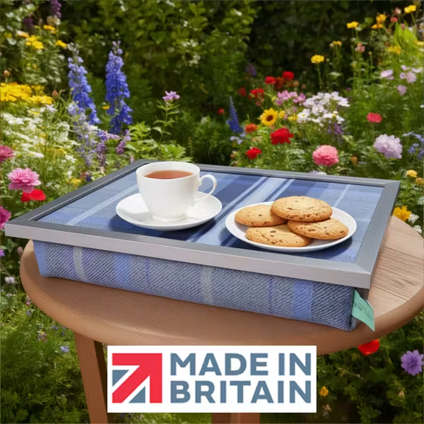 Made in the Mill Luxury Bernese Lap Tray With Cushion Bean Bag Base