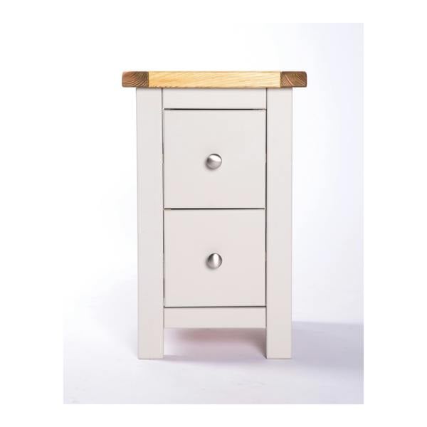 Argenta 2 Drawer Petite Bedside Table