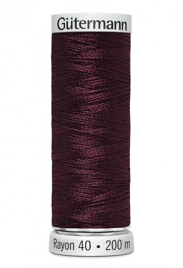 Gutermann No 40 Sulky Rayon Embroidery Thread 200m Rayon Thread Suitable For Embroidery