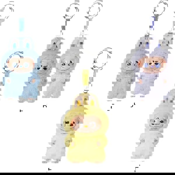 Pop Mart THE MONSTERS Pin for Love Series - Vinyl Plush Pendant (A-M) - Box Set of 14 Collectable Toys