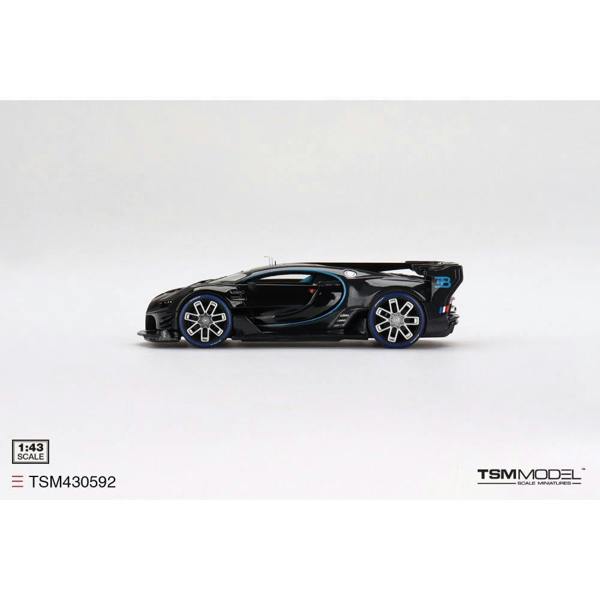 MCSlots Bugatti Vision Gran Turismo Black 1:43 Scale TSM430592