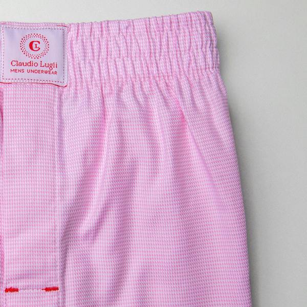 PUPPYTOOTH COTTON POPLIN PRINT BOXER SHORTS - Premium Men's Patterned Shirt by Claudio Lugli | Bold Design, Tailored Fit, Best Printed Shirts