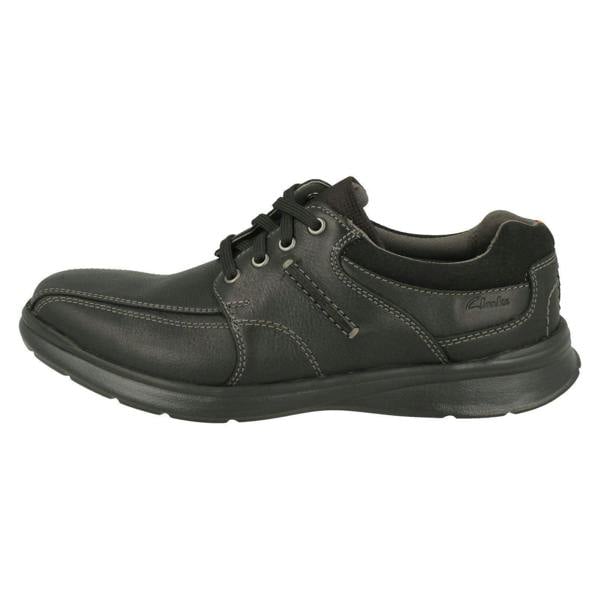 Clarks Mens Clarks Stitch Detailed Lace Up Shoes Cotrell Walk
