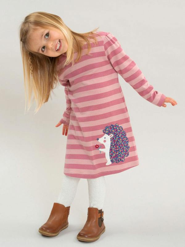Kite Girls Organic Handy Hedgehog Dress