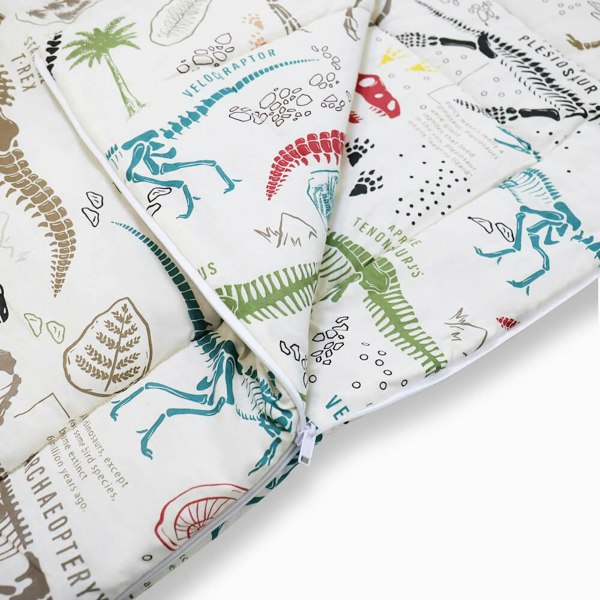 Dino Explorer Sleeping Bag - Happy Linen Company