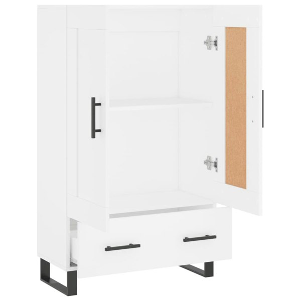 Berkfield Highboard White 69.5x31x115 cm Engineered Wood