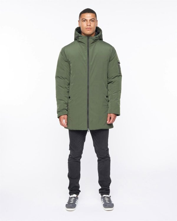 Duck and Cover Mantrax Padded Jacket Dark Olive