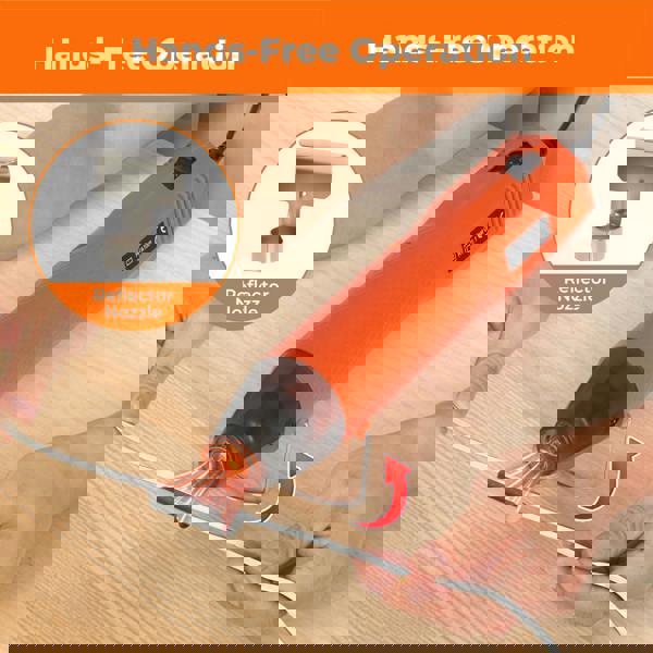 Traderight Hot Air Gun Portable Mini Heat Gun for DIY Crafts Shrink Wrapping