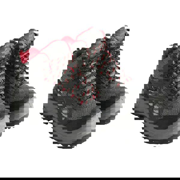 Regatta Mens Limestone Waterproof Safety Boots - Granite/Red