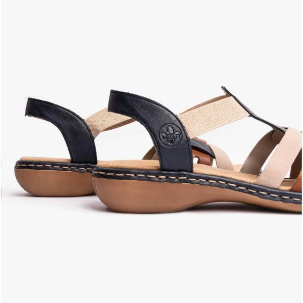 Rieker Rieker 65918-90 Womens Sandals Blue