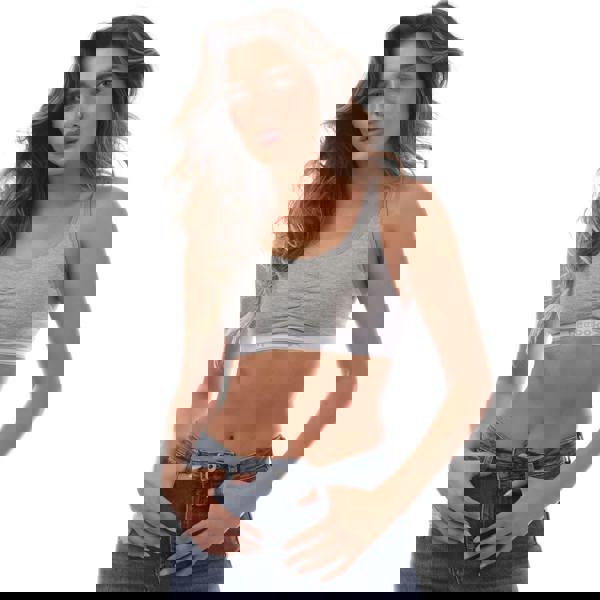 Reebok Womens/Ladies Jackie Bra - Grey