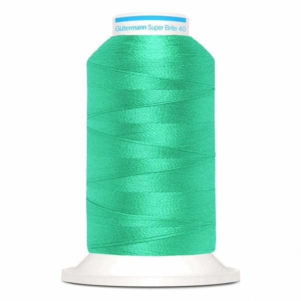 Gutermann Super Brite Polyester 40 Embroidery Thread 1000m Polyester Thread Suitable For Embroidery