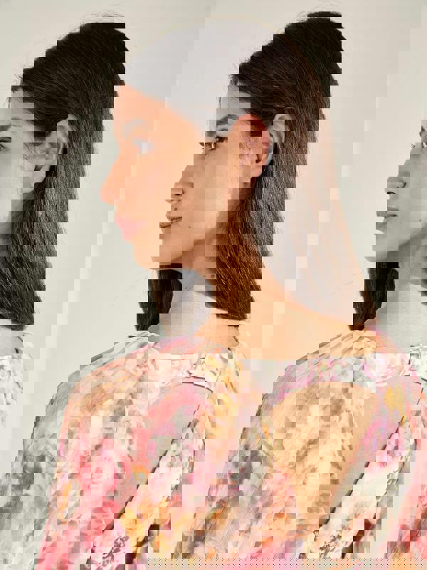 GWD Delphine Floral Print Midi Dress