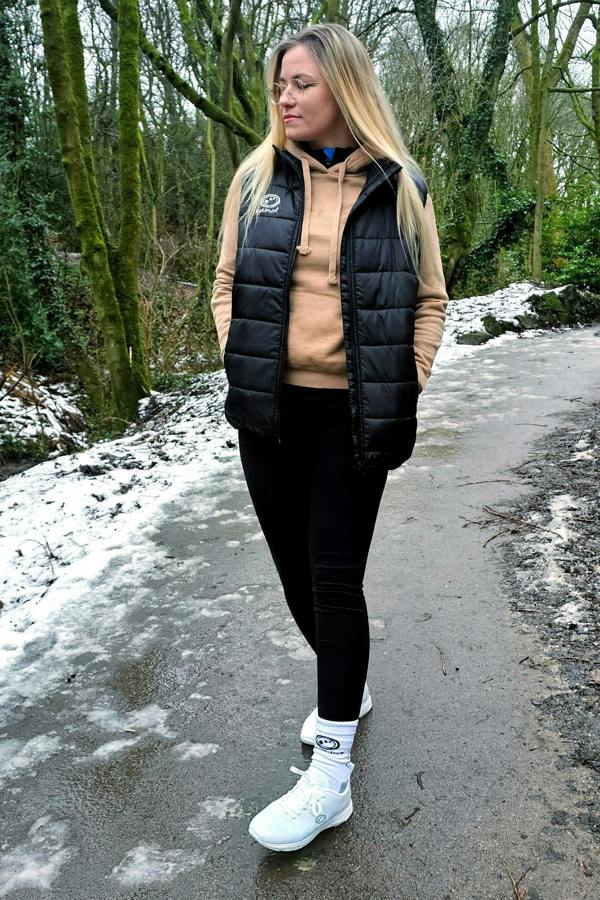 Quilted Puffer Gilet Black – Lightweight Water-Resistant Vest - Optimum
