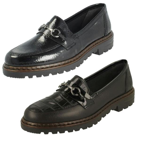 Rieker Ladies Rieker Slip On Loafers 54862