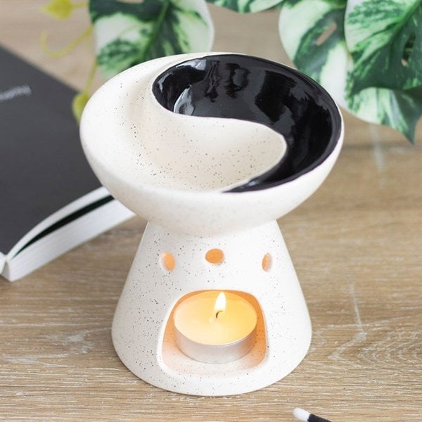 Serano Yin Yang Dual Oil Burner and Wax Warmer