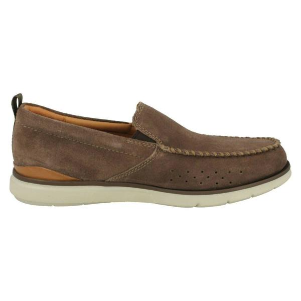 Clarks Mens Clarks Casual Slip On Shoes Edgewood Step