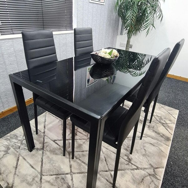 Kosy Koala Dining Table Set with 4 Chairs Dining Room and Kitchen table set of 4