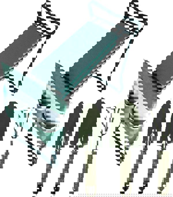 St Helens Home and Garden Folding Multi Use Garden Kneeler and Bench