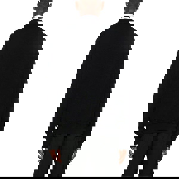 Casablanca Embroidered Casa Crest Black Sweatshirt