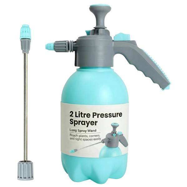 My Garden Outdoor Living Garden Pressure Sprayer - Adjustable Nozzle & Safety Lock  Pump Spray Bottle-Garden Hand Pressure Sprayer Pump Action Bottle