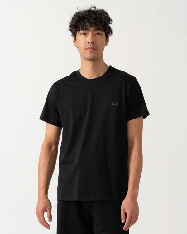 BOSS Orange RN 365 Mens T-Shirt - Black 001