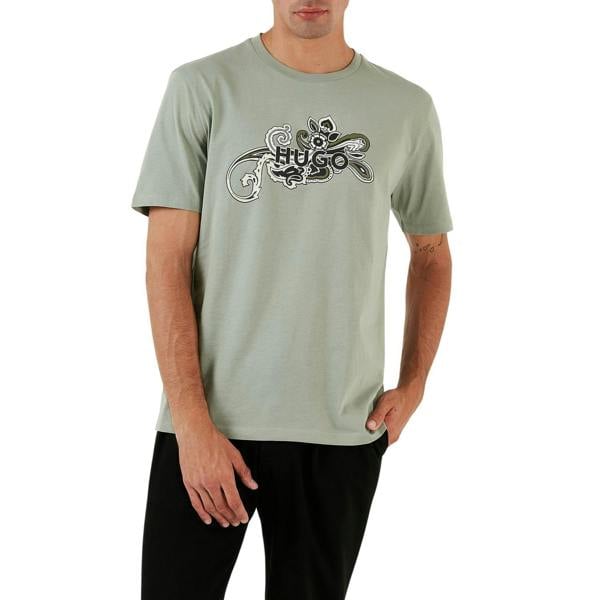 Hugo Mens Dulive T-Shirt - Light Green - 