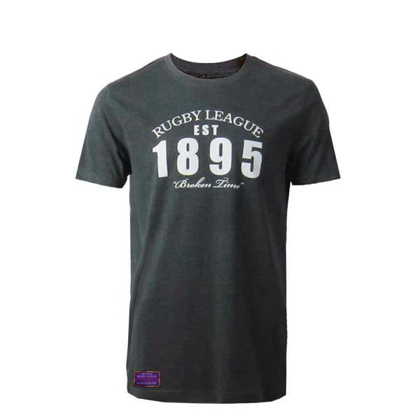 Rugby-League-1895-T-Shirt-Vintage-Grey-Front