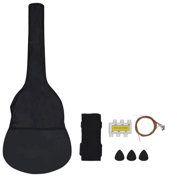 Berkfield 8 Piece Classical Guitar Kids and Beginner Set 3/4 36