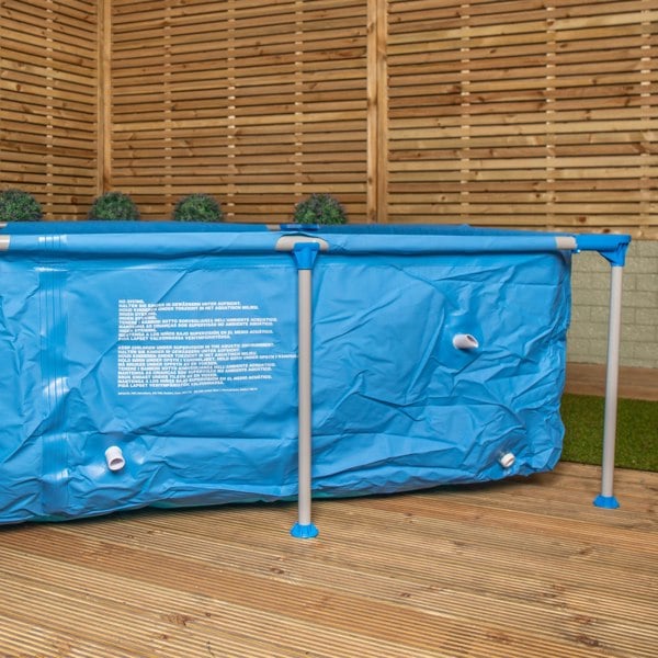 Samuel Alexander 2.58m x 1.79m Giant Rectangular Framed Pool with 2400L Capacity