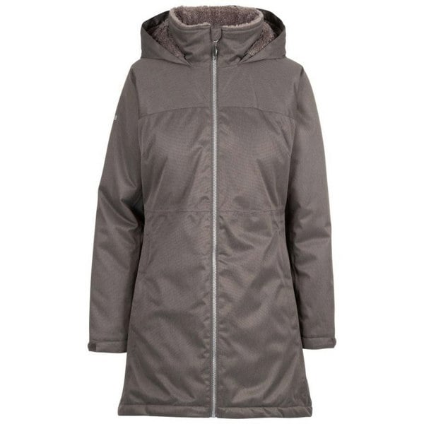 Trespass Women's Wintry TP75 Waterproof Jacket - Dark Grey Marl