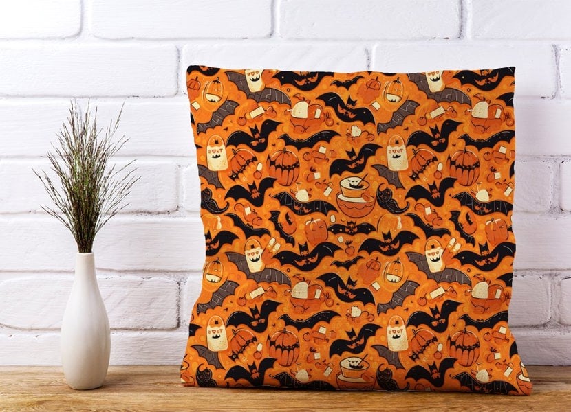 Warren Reed Candy-Filled Treat Bags And Bats Cushions