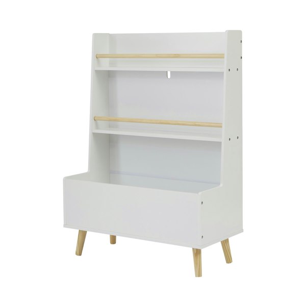 Liberty House Toys Kids White Bookcase and Toy Storage Cabinet