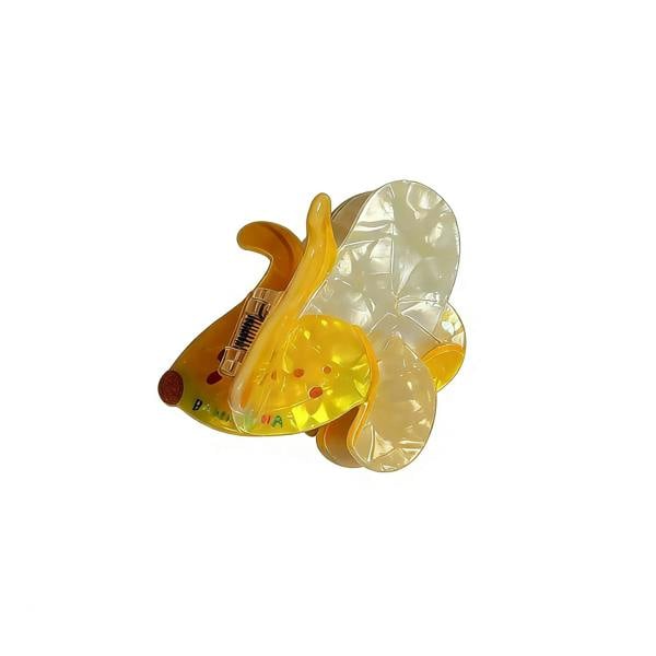 Gold Trip Banana Claw Clip