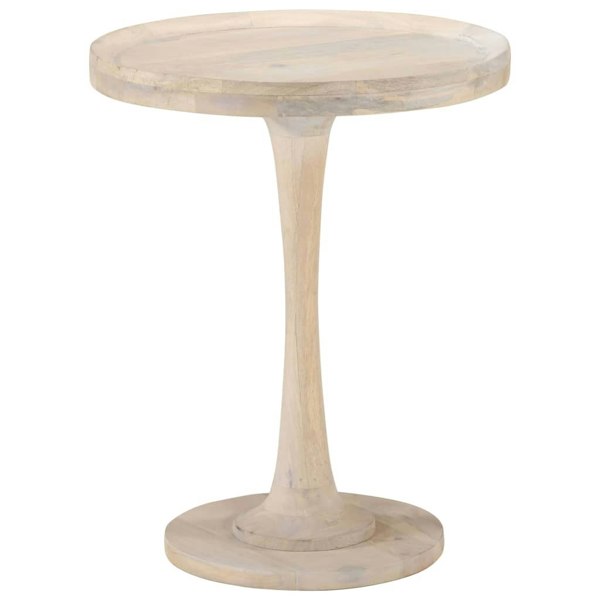 Berkfield Side Table �_�”�_60x75 cm Solid Mango Wood
