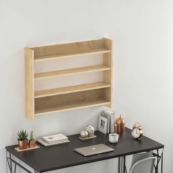 Decortie Lane 4-Tier Wall Shelf