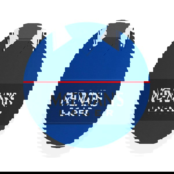 BritishmadeGifts Rangers Football Fan - Retro Bar Box - The Perfect Time Capsule Gift Box for Football Lovers