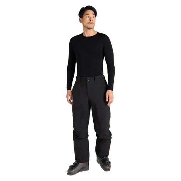 Mountain Warehouse Mens Ariel Waterproof Cargo Pocket Ski Trousers - Black - 