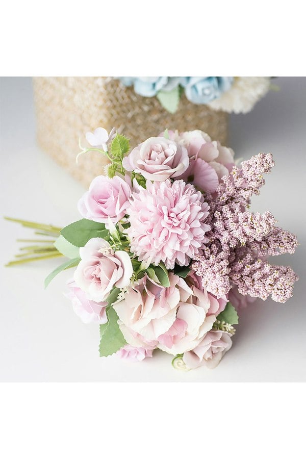 Living and Home Artificial Bouquet for Home Wedding Decoration
