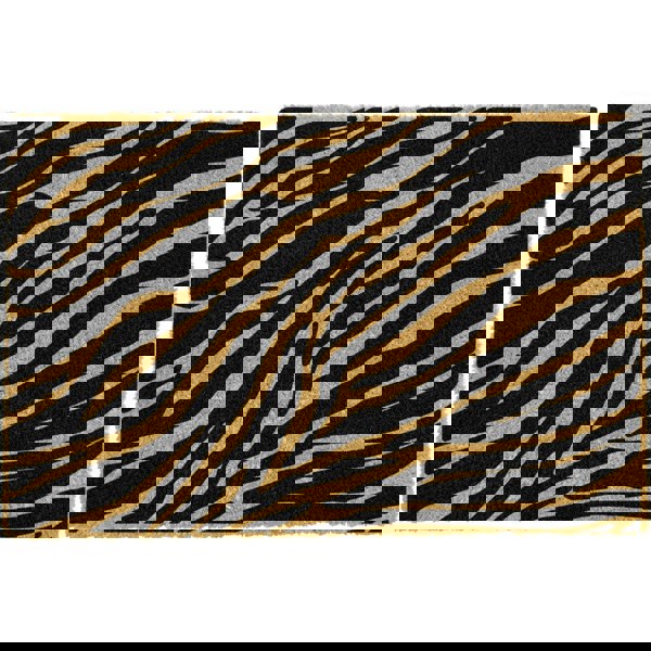 Zebra Stripes Doormat