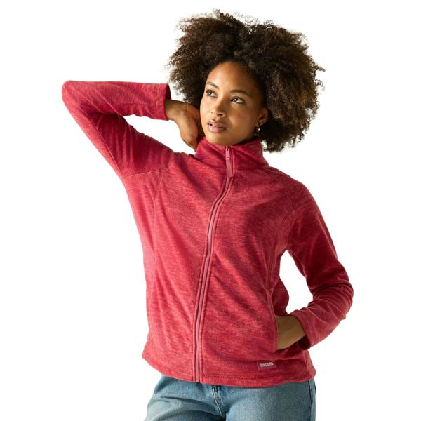 Regatta Womens/Ladies Mayse Full Zip Fleece Jacket - Slate Rose - 