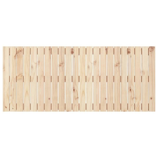 Berkfield Wall Headboard 140x3x60 cm Solid Wood Pine