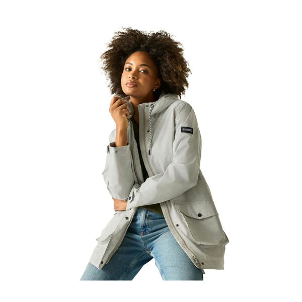 Regatta Womens/Ladies Norana Waterproof Jacket - Drizzle Grey - 