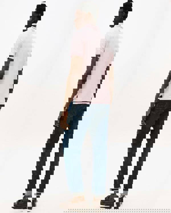 Tommy Hilfiger 1985 Regular Fit Mens Polo - Pink Lily