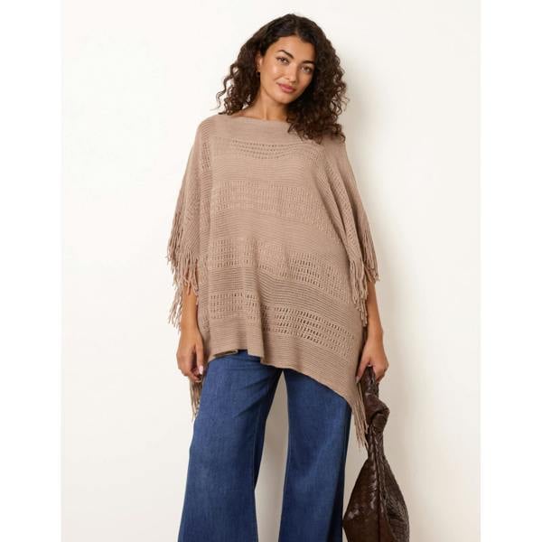 Blue Vanilla Knitted Cape